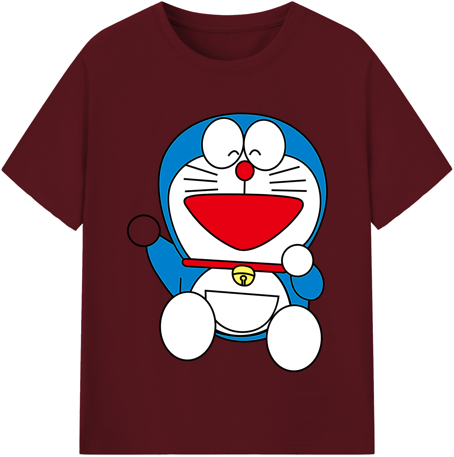 （画像用） ドラえもん Doraemon 綿100％半袖Tシャツ（フロントプリント）